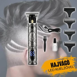 VGR precíziós hajvágó töltéskijelzővel V-288