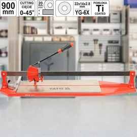 Csempevágó 900mm YT-3705