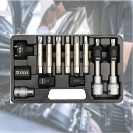 YATO GENERÁTOR JAVÍTÓ KÉSZLET 13 RÉSZES 1/2" CRV (YT-0421)