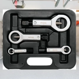 Anyacsavar-vágó készlet 4 részes (9-27mm) YT-0585