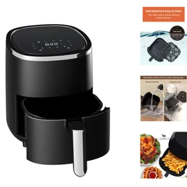 Royalty Line digitális Airfryer, 3,5 liter, 1200W  Af-5605D