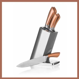 Kés és késtartó COPPER, 5db 25049001