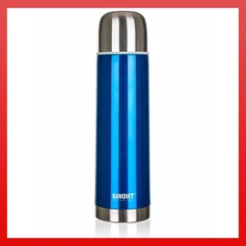 BANQUET Rozsdamentes termosz AVANZA Blue 1 L 48T10SB-Z