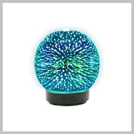 LED magic 3D kristálygömb 