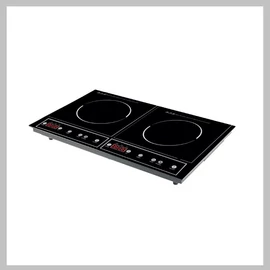 Royalty Line dupla indukciós főzőlap 2 x 2000W RL-DIP4000.2