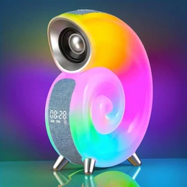 Conch Music LED asztali lámpa és hangszóró CH23-369