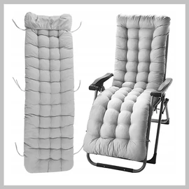 Kerti nyugágy párna nagy steppelt 170x50 cm 01864