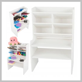 Íróasztal rendszerező polcos 01966