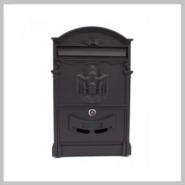 Fekete oroszlános postaláda SNK22
