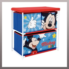 Disney Mickey Star játéktároló állvány 3 rekeszes ADX14918WD