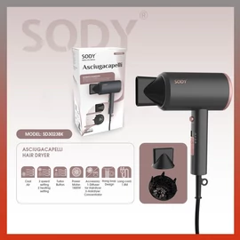 Sody 1800 W-os hajszárító SD3023BK