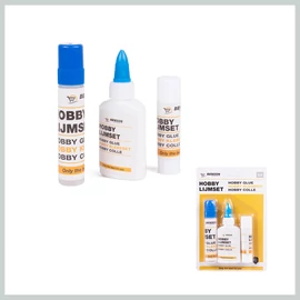 Hobbi ragasztó készlet 3 db 010214