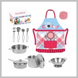 12 darabos készlet gyermek konyhai kiegészítők 615112