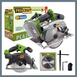 Procraft PCA20 akkumulátoros körfűrész akkumulátor és töltő nélkül PCA20