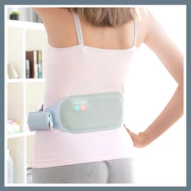 InnovaGoods Újratölthető vezeték nélküli masszázs és melegítő öv V0103283