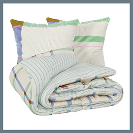 Mintás ágyneműhuzat garnitúra - Ritchi 240x220, többszínű 209026