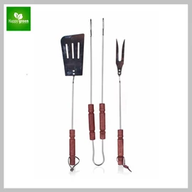 HAPPY GREEN Krómozott grillszett, 3 db 5012050-A