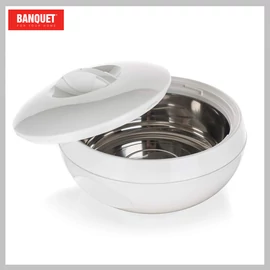 Banquet  Fedős termosz edény AVANZA 0,6 l, fehér 15975201