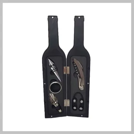 Peterhof bornyitó készlet borosüveg tokban PH-12878