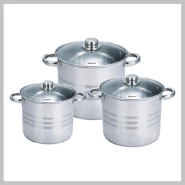 Royalty Line 6 részes rozsdamentes edénykészlet RL-SP6  (BM3013)