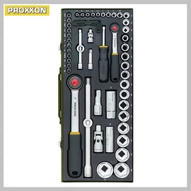 PROXXON racsnis kulcs készlet 56 részes 4-32 1/4"-1/2" 023918