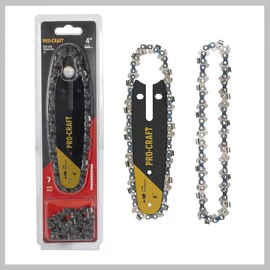 PROCRAFT láncvezető és láncszett 4" BC-S4