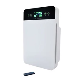 Digitális légtisztító készülék HEPA szűrővel, távirányítóval