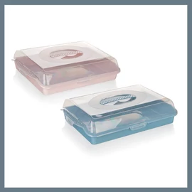 BANQUET CULINARIA műanyag tálca fedéllel 45 x 35 x 10,5 cm, vegyes színek 55079081
