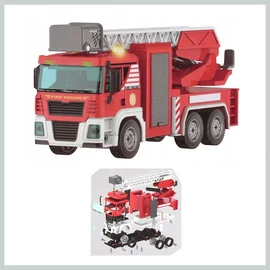 Tűzoltóautó csavarozható 95+ db 294621
