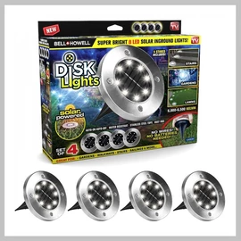 Bell Howell Disk Light 4db-os solar lámpa BHDSL4