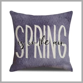 Párnahuzat 45 x 45 cm - Tavasz felirattal POD169

A "Tavasz" felirattal díszített párnahuzat friss, tavaszi hangulatot csempész otthonába. Az egyoldalas nyomtatás és a 100%-ban poliészter anyag kényelmes és stílusos megoldás minden lakásba.

Jellemzők:
Mé