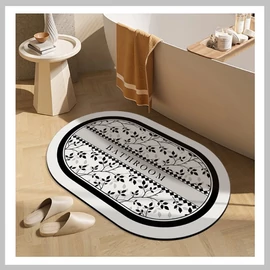 Vintage fürdőszobai kilépő 60 x 90 cm bathroom DYW05