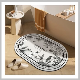 Vintage fürdőszobai kilépő 60 x 90 cm Creator DYW08