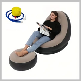 Felfújható pihenőfotel lábtartóval + pumpa (T) YM1178913