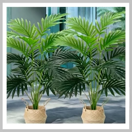 2 db UV-álló mű pálmafa – 65 cm – TG826307