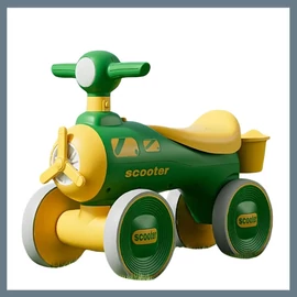 MIIYOUNG 4-kerekű játék motor gyerekeknek – Zöld 601099689312543-Z