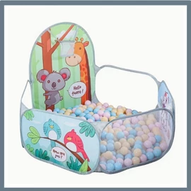 Gyerekjátszósátor labdáknak – Összecsukható óceáni labdakerítés YW373992