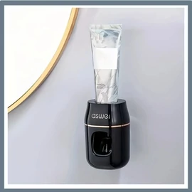 Automata fogkrém adagoló – falra szerelhető, fekete EG345129B