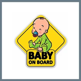 Baby on Board matrica 15x11cm SLH9040