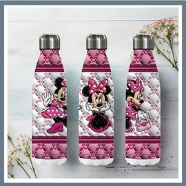 Minnie mintás rozsdamentes acél vizes palack KM1292833