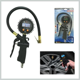 Digitális Gumiabroncs Légpisztoly nyomásmérővel 9352