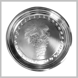 VICTOR rozsdamentes kerek tálca 38 cm V-DYP38