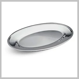 Victor Rozsdamentes ovális tálca, 16 cm V155-16