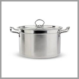 Victor rozsdamentes acél fazék, 6L V-NB26
