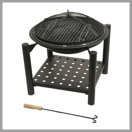 Tűzrakó grill ráccsal SABATINI fedővel 13015