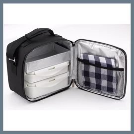 Bergner Uzsonnástáska, fekete BG-3652-BK