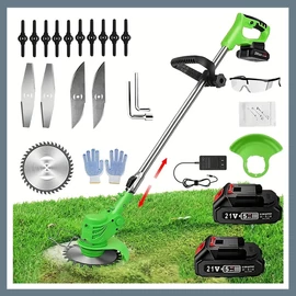 Vezeték Nélküli Elektromos Fűkasza 21V Akkumulátorral QU181350