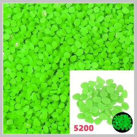 5200 db világító dekorkavics UV zöld JQ1412517-6