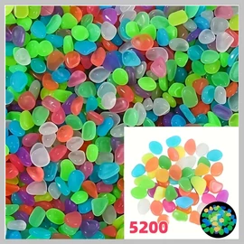 5200 db világító dekorkavics UV JQ1412517