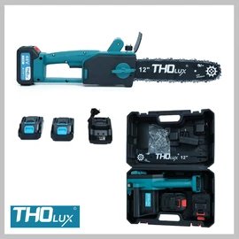 THO akkus láncfűrész, 48V, 2 akkumulátorral, 12